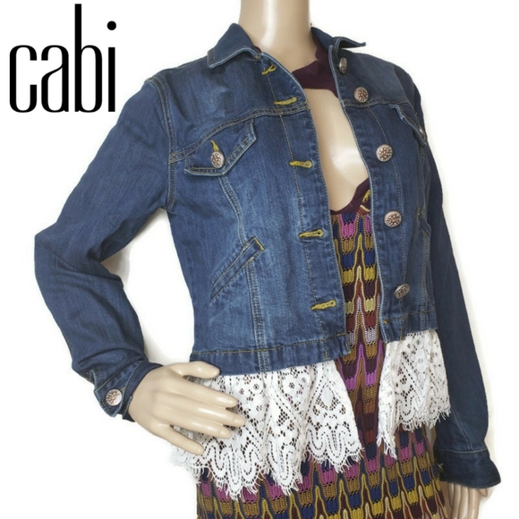cabi dakota denim jacket